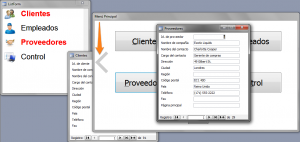 Formularios abiertos en Microsoft Access