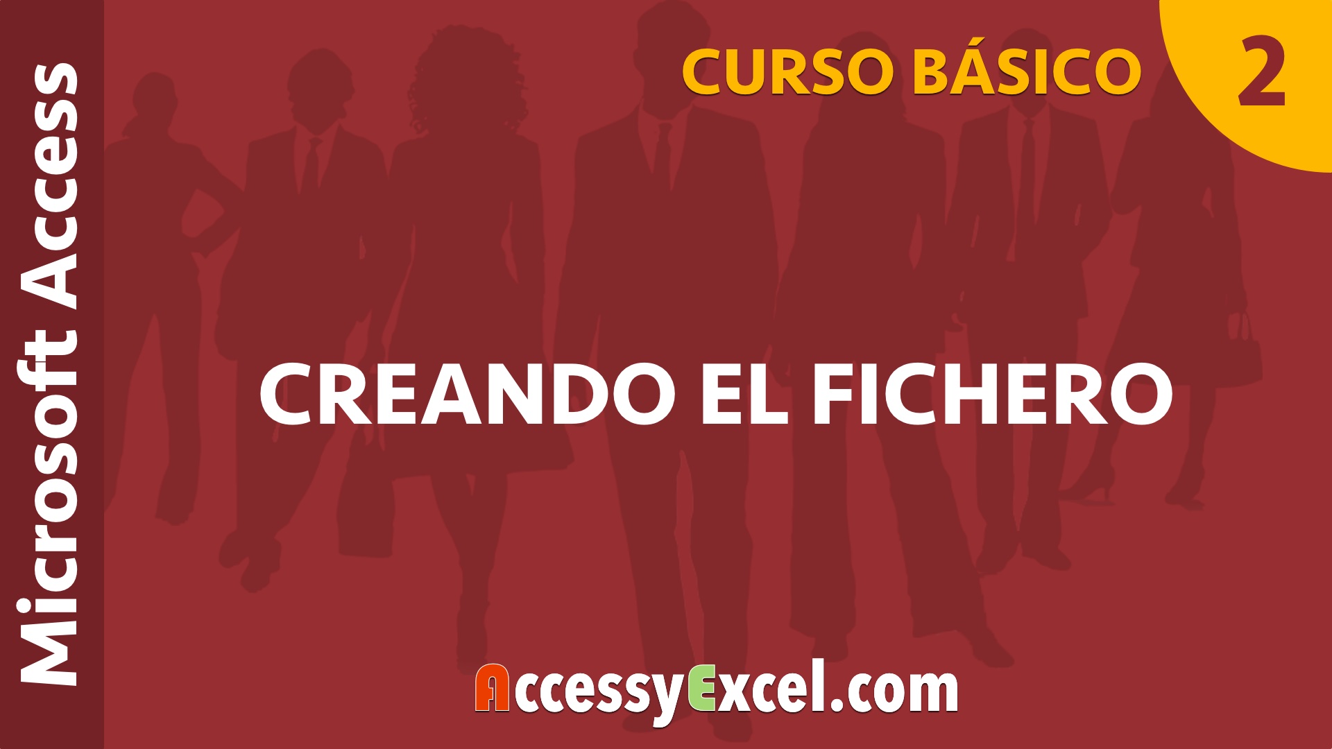 Microsoft Access - Creando el fichero de base de datos